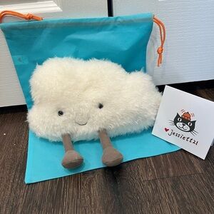 Jellycat Amuseable Cloud WHITE Plush Toy 100% Authentic NWT
